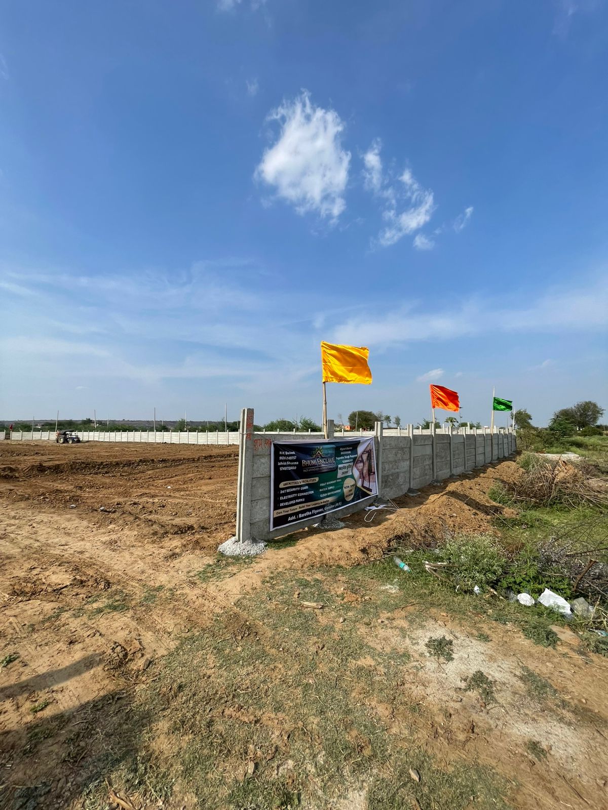 Corner Side 1000 Sq.ft Plot Available at Baretha Flyover Gwalior